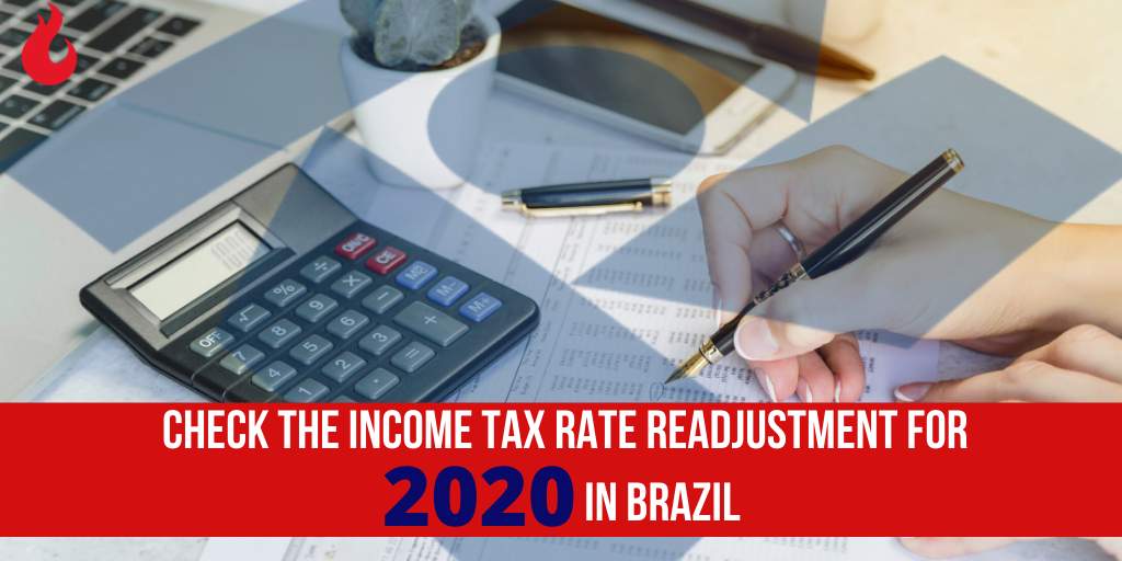 Check the income tax rate readjustment for 2020 in Brazil