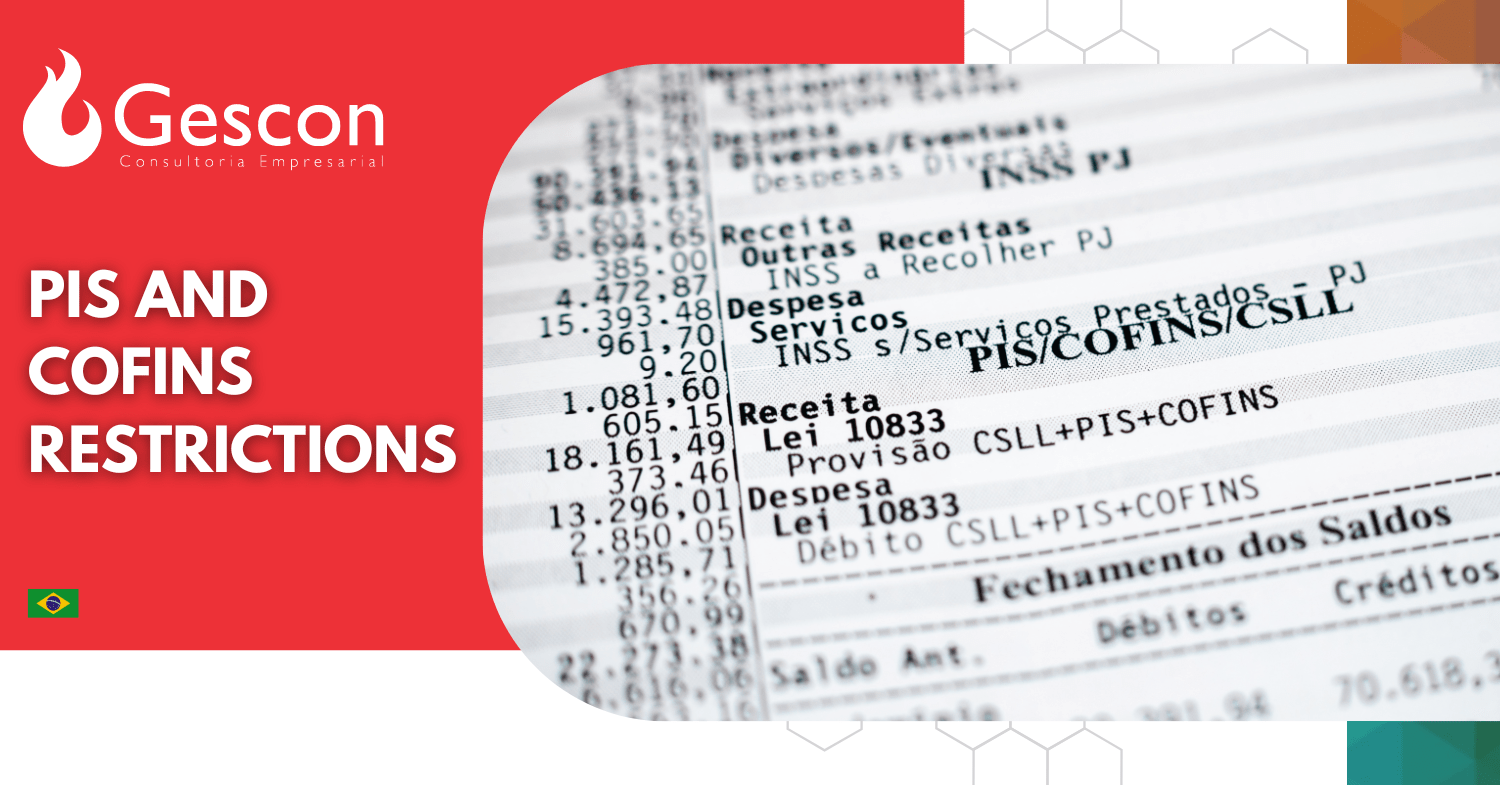 PIS and Cofins Restrictions